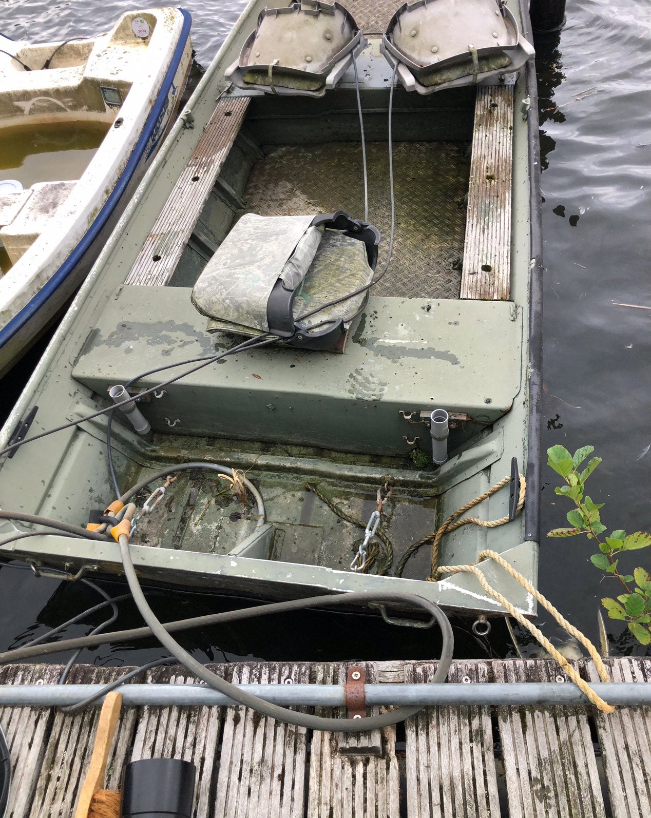 Platbodem, Watersport en Boten, Ophalen, Gebruikt
