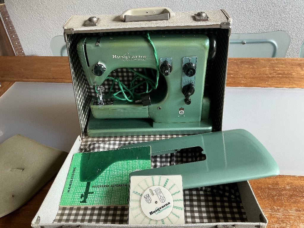 Naaimachine jaren 50/60, Antiek en Kunst, Ophalen