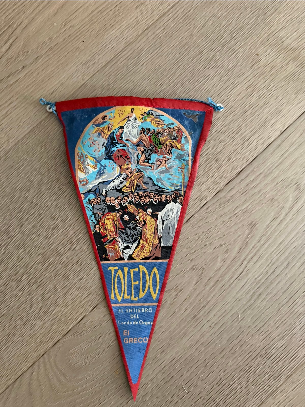 TOLEDO PENNANT BEGRAFENIS VAN DE GRAAF ORDAZ EL GRECO, Diversen, Ophalen of Verzenden, Gebruikt