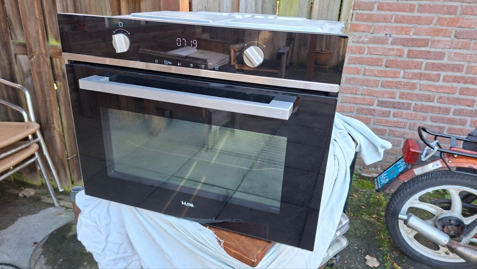 Etna oven, Ophalen, 45 tot 50 cm, Gebruikt, Inbouw