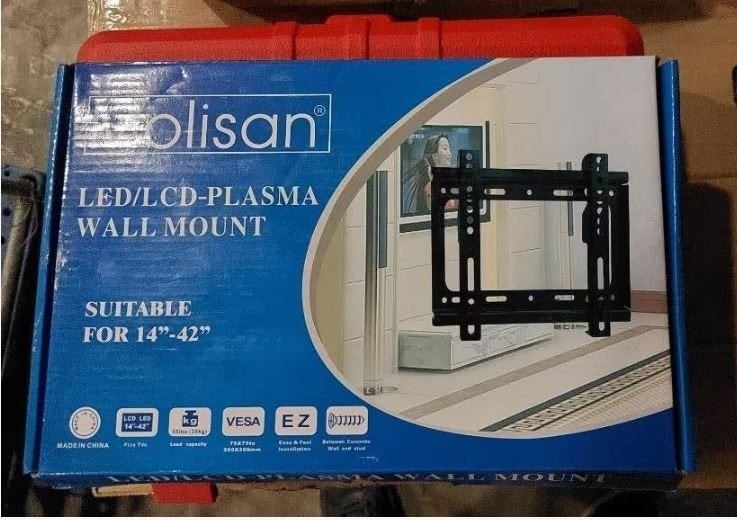 TV beugel universeel - 14-42 inch extra plat tv beugel, Info@opruimdeals.nl, Ophalen of Verzenden, Zo goed als nieuw, Nijverheidscentrum 44