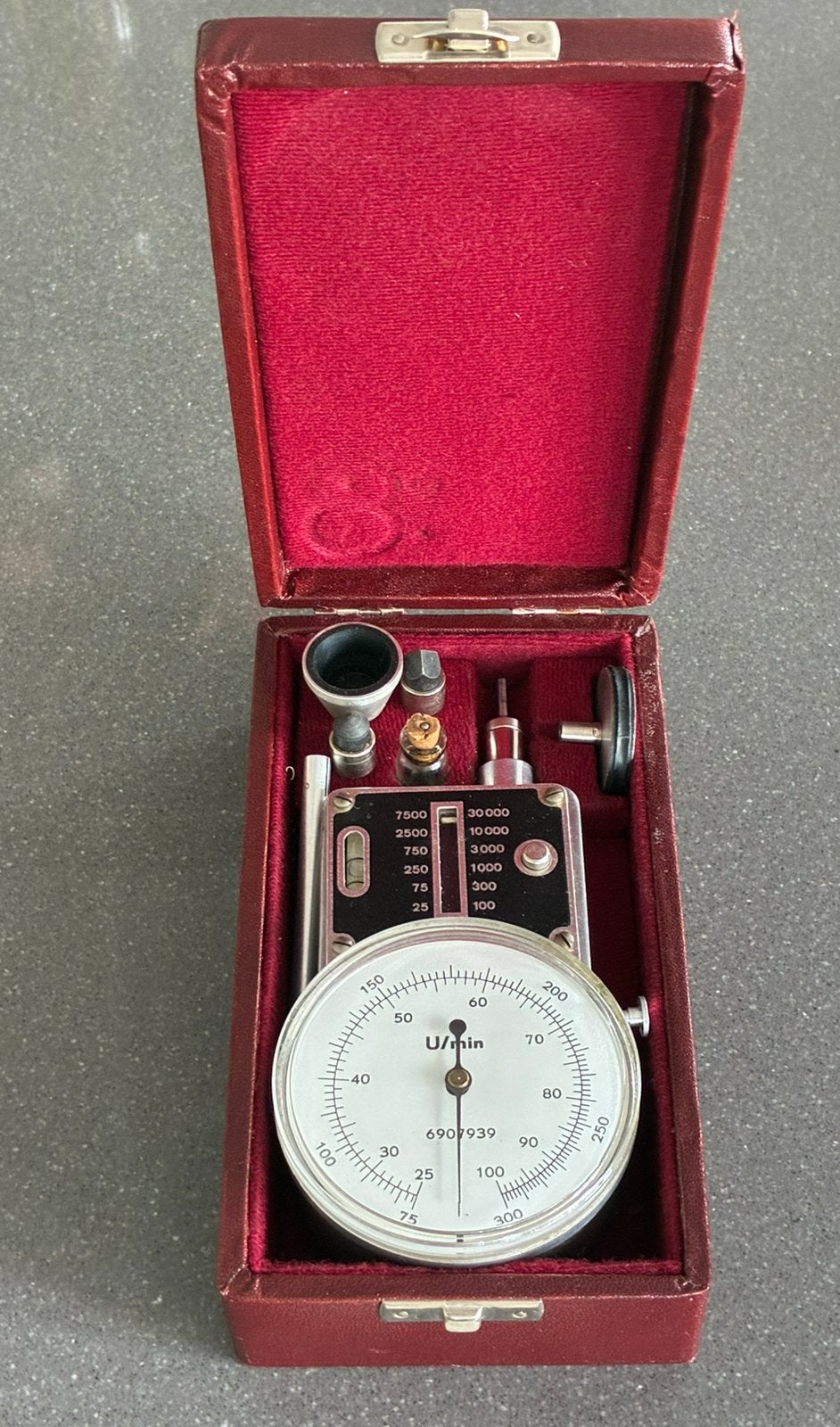 mechanische handtoerenteller ( tachometer) handtachometer., Ophalen of Verzenden