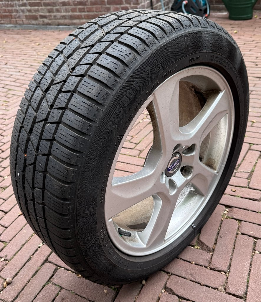 Winterbanden Continental 255/50 R17, Ophalen, Gebruikt, 255 mm, 17 inch