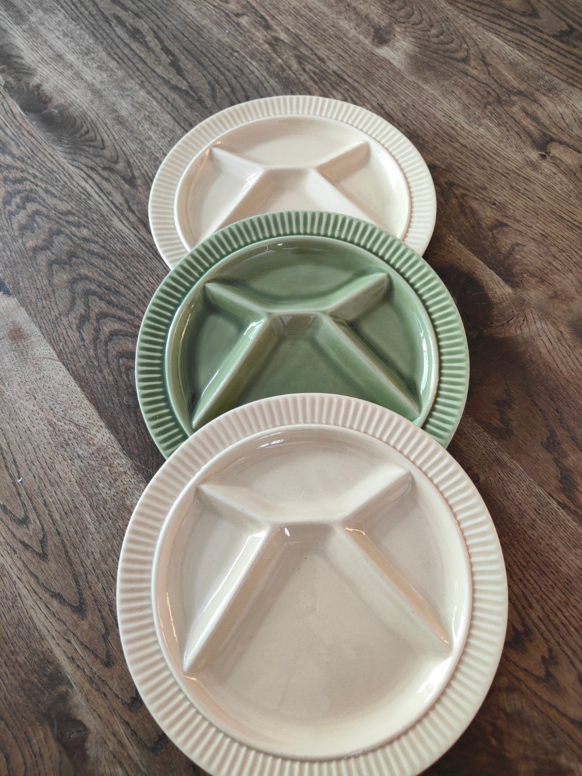 Retro gourmet/fondueborden, Ophalen of Verzenden, Overige stijlen, Bord(en)
