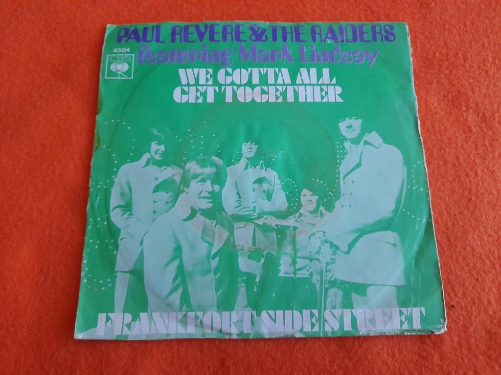 Paul Revere & the Raiders-We gotta all get together (1969), Gebruikt, 7 inch, Single, Ophalen of Verzenden