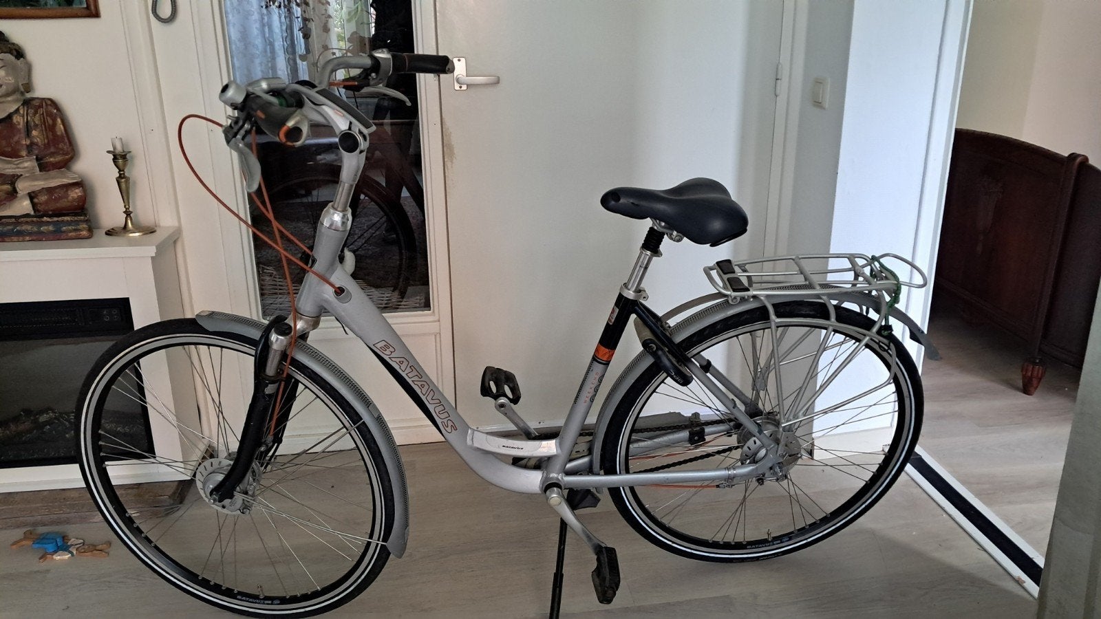 lage instap dames fiets ( alu), Fietsen en Brommers, Fietsen | Dames | Moederfietsen, Gebruikt, Versnellingen, Batavus, Ophalen of Verzenden
