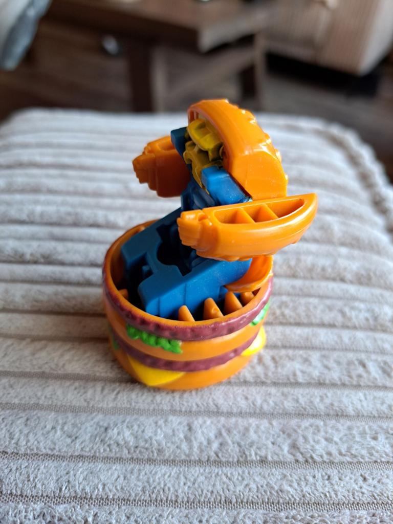 McDonald's Happy Meal Hamburger Transformer Speeltje, Ophalen of Verzenden