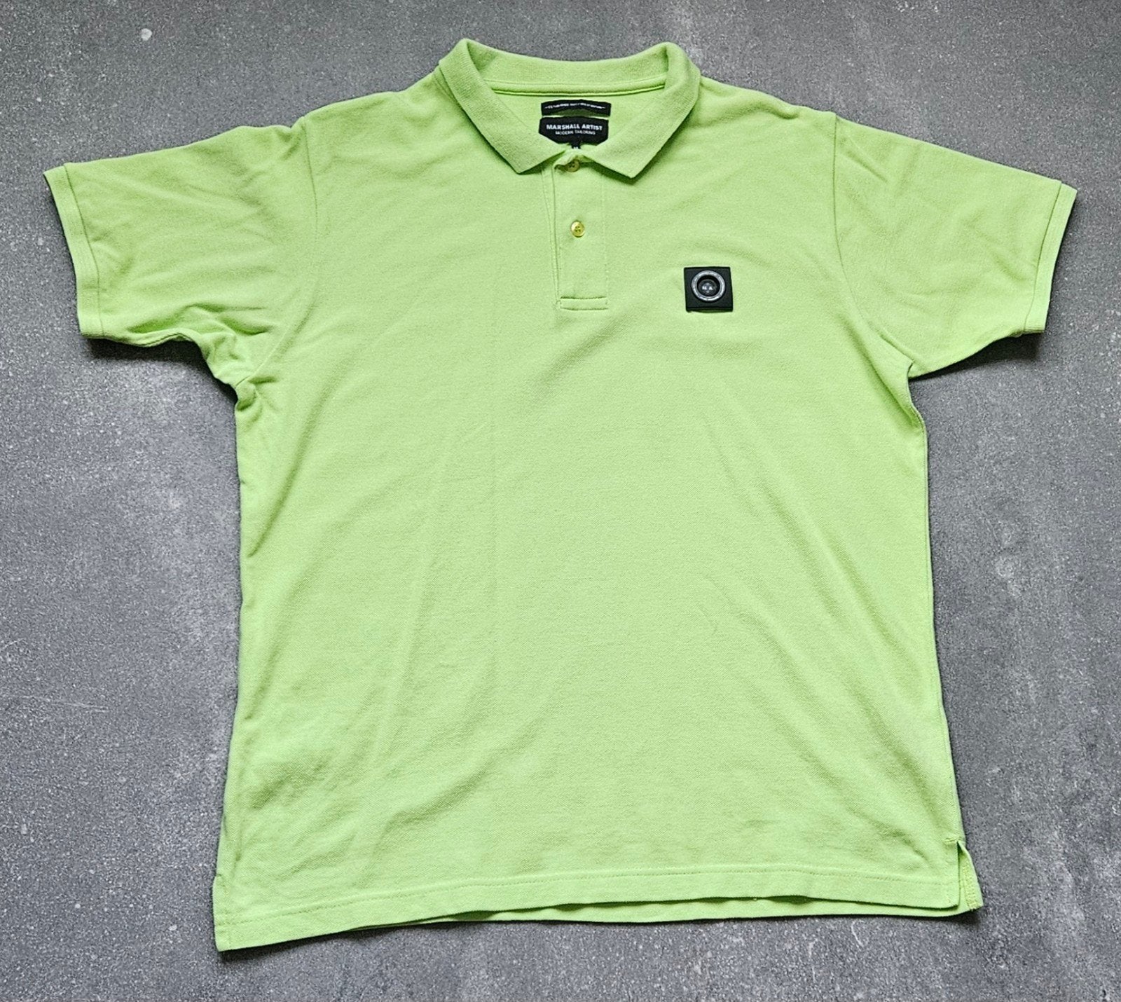 Marshall Artist Polo Groen Maat M, Maat 48/50 (M), Ophalen of Verzenden, Zo goed als nieuw, Groen