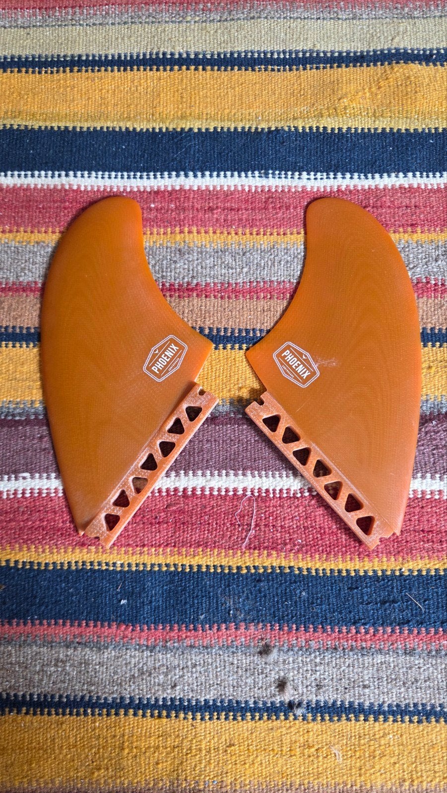 2 x setje Twin Fin, Watersport en Boten, Ophalen of Verzenden