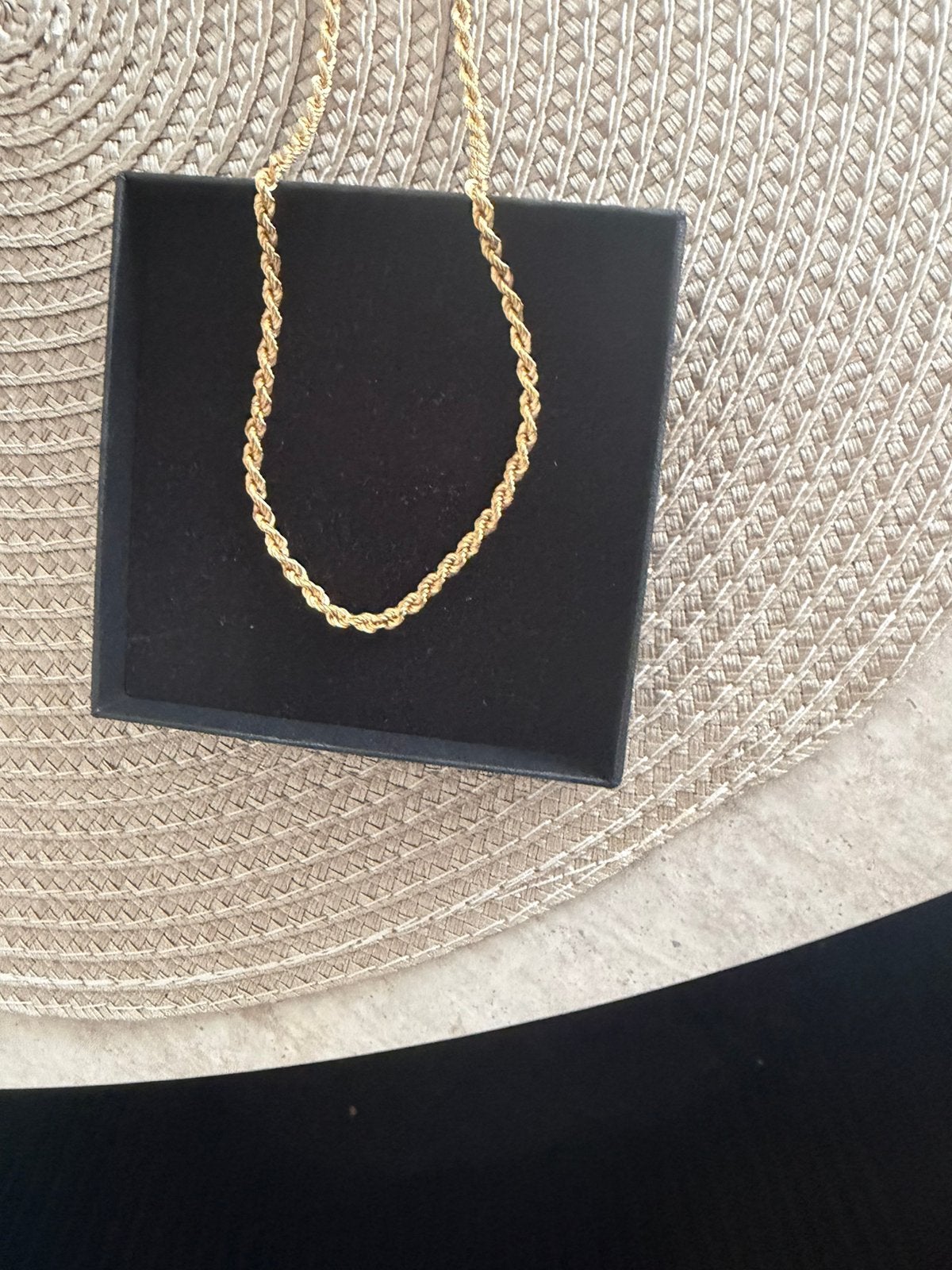 14K Gouden Rope Ketting | 55cm | 3mm, Sieraden, Tassen en Uiterlijk, Kettingen, Ophalen of Verzenden, Zo goed als nieuw, Goud