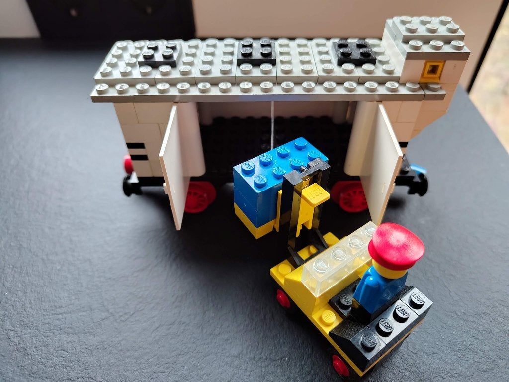 LEGO trein wagon 147 - Complete set - 1976, Kinderen en Baby's, Gebruikt, Overige thema's, Lego, Ophalen of Verzenden