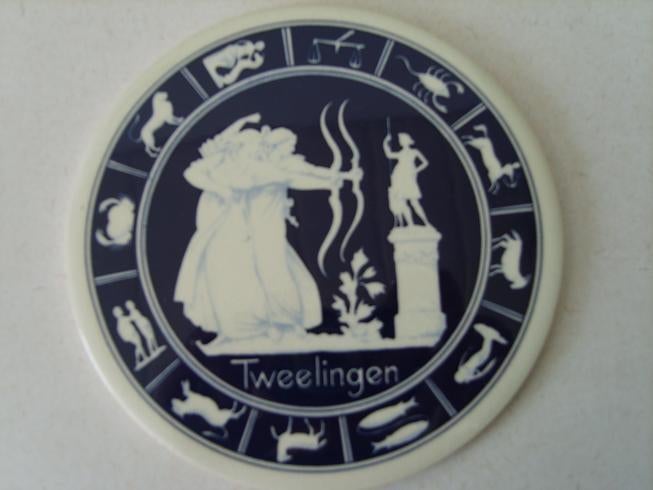 Tegel tweelingen rond, Ophalen of Verzenden, Zo goed als nieuw