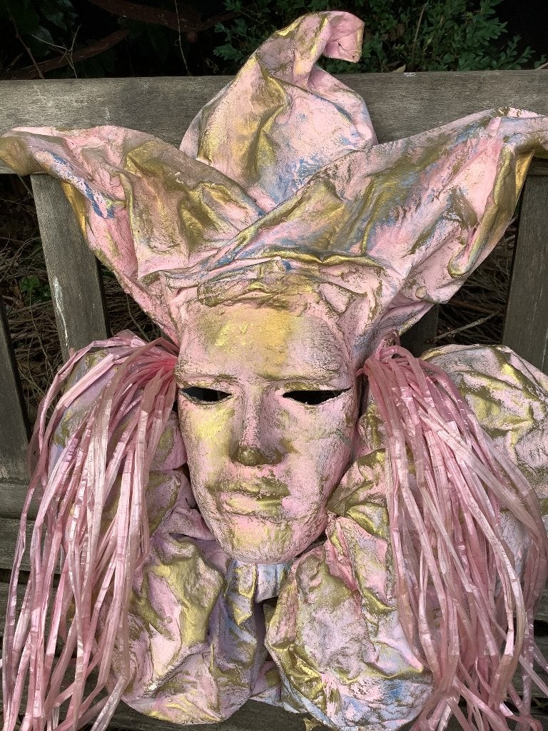 Masker papier mache craft, Ophalen of Verzenden