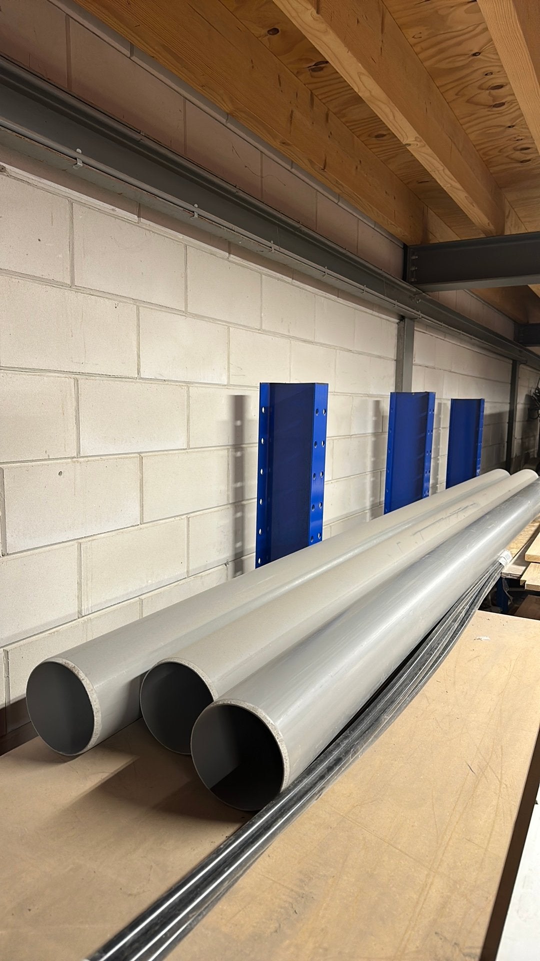DYKA pvc 160mm, Ophalen, Pvc, Zo goed als nieuw, Minder dan 2 meter