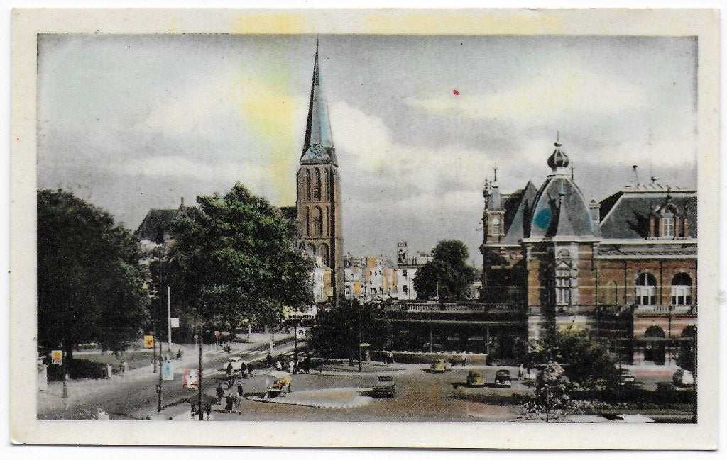 Arnhem Musis Sacrum Oude Gelopen Ansichtkaart (B6438 ), Ophalen of Verzenden, 1960 tot 1980, Gelopen, Gelderland