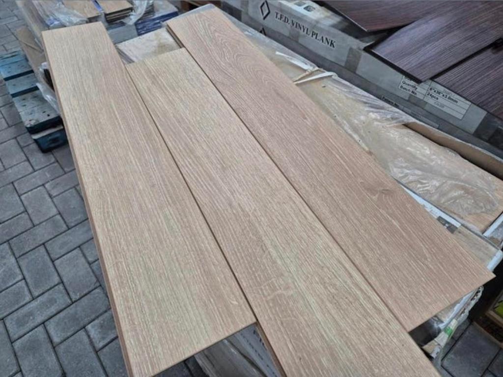 27m² klik laminaat vloer eiken naturel, Ophalen, Nieuw, 75 m² of meer, Parket
