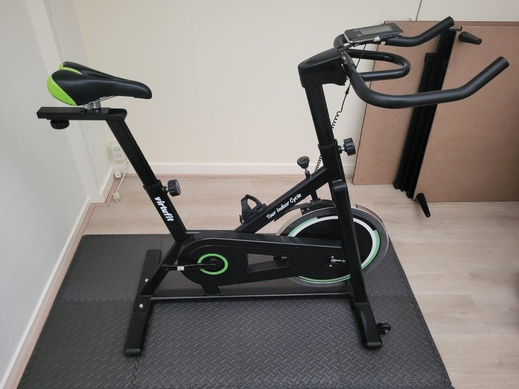 VirtuFit Tour Indoor Cycle – spinningfiets, Sport en Fitness, Ophalen, Gebruikt, Spinningfiets, Metaal