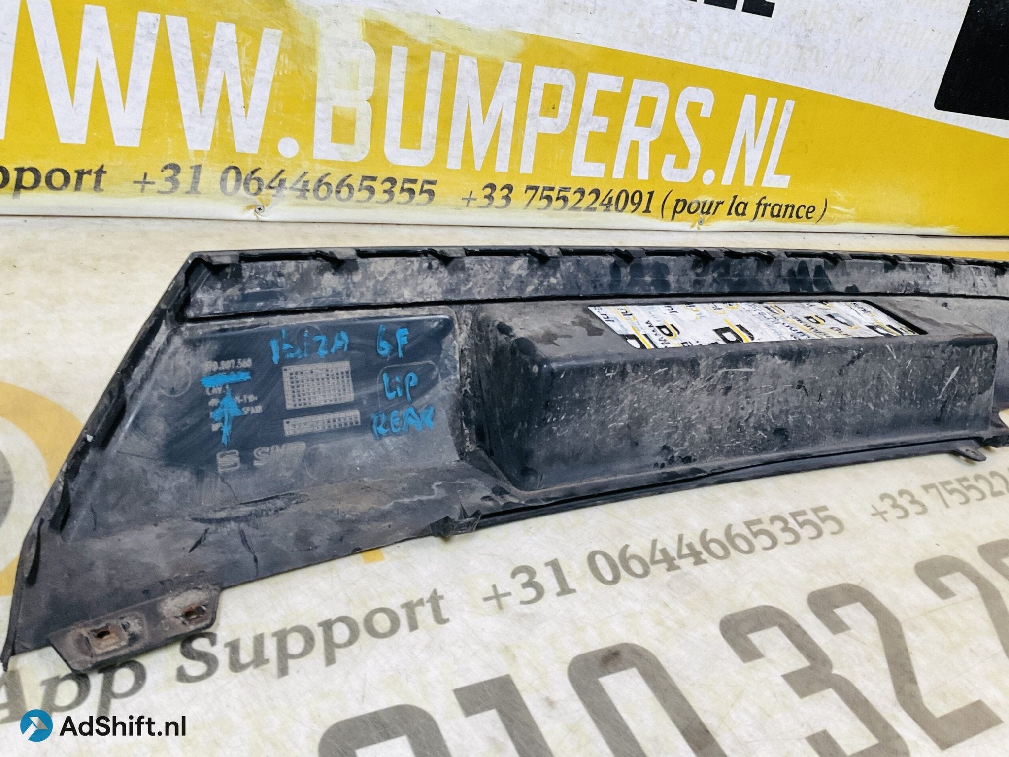 Diffusor Seat Ibiza 6F 2017-2021 6F0807568 Achterbumper Lip, Bumper