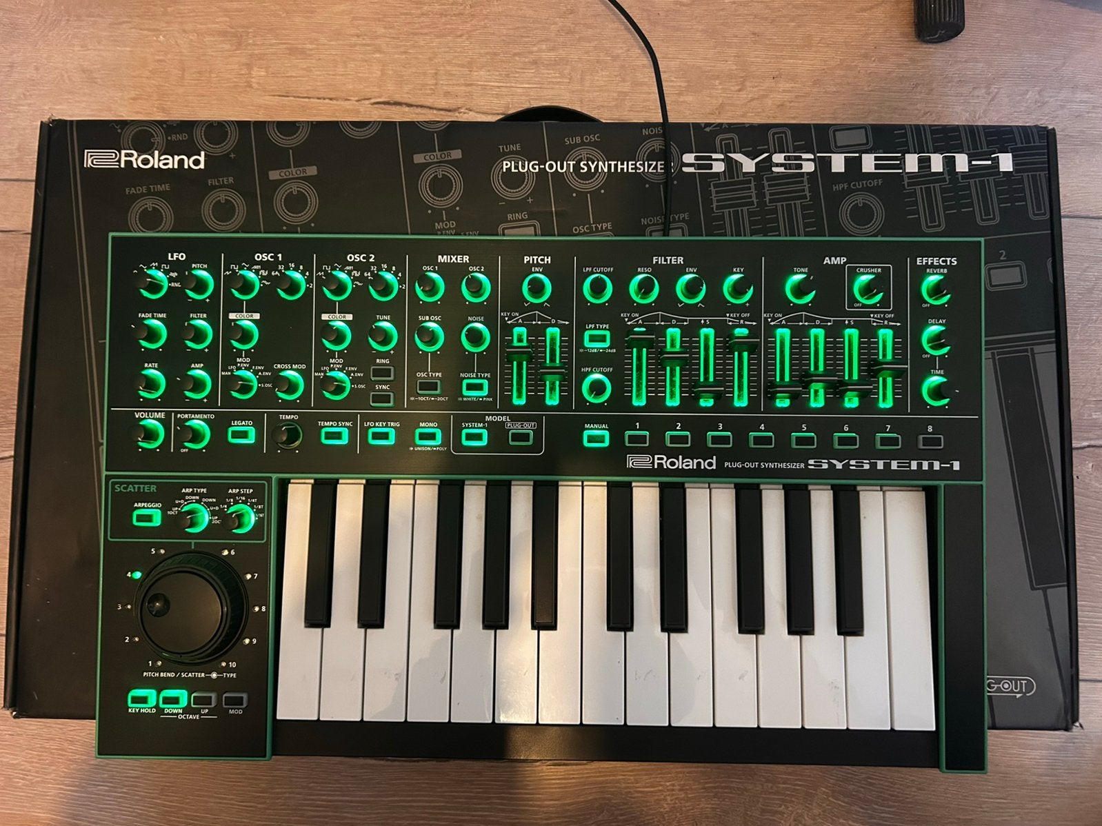 Roland system 1, Muziek en Instrumenten, Ophalen of Verzenden, Zo goed als nieuw, 61 toetsen, Roland
