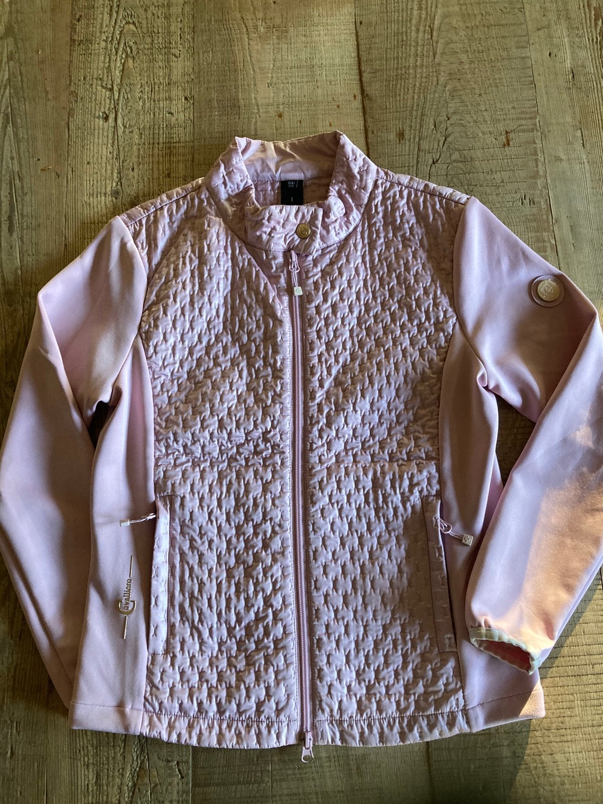 Paardensport, roze vest, maat 164/170, Covalliero, Ophalen of Verzenden, Zo goed als nieuw, Meisje, Trui of Vest
