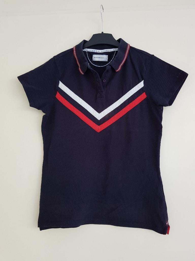 Poloshirt dames -- maat S / M -- Bien Bleu / The Sting, Blauw, Bien Bleu / The Sting, Ophalen of Verzenden, Korte mouw
