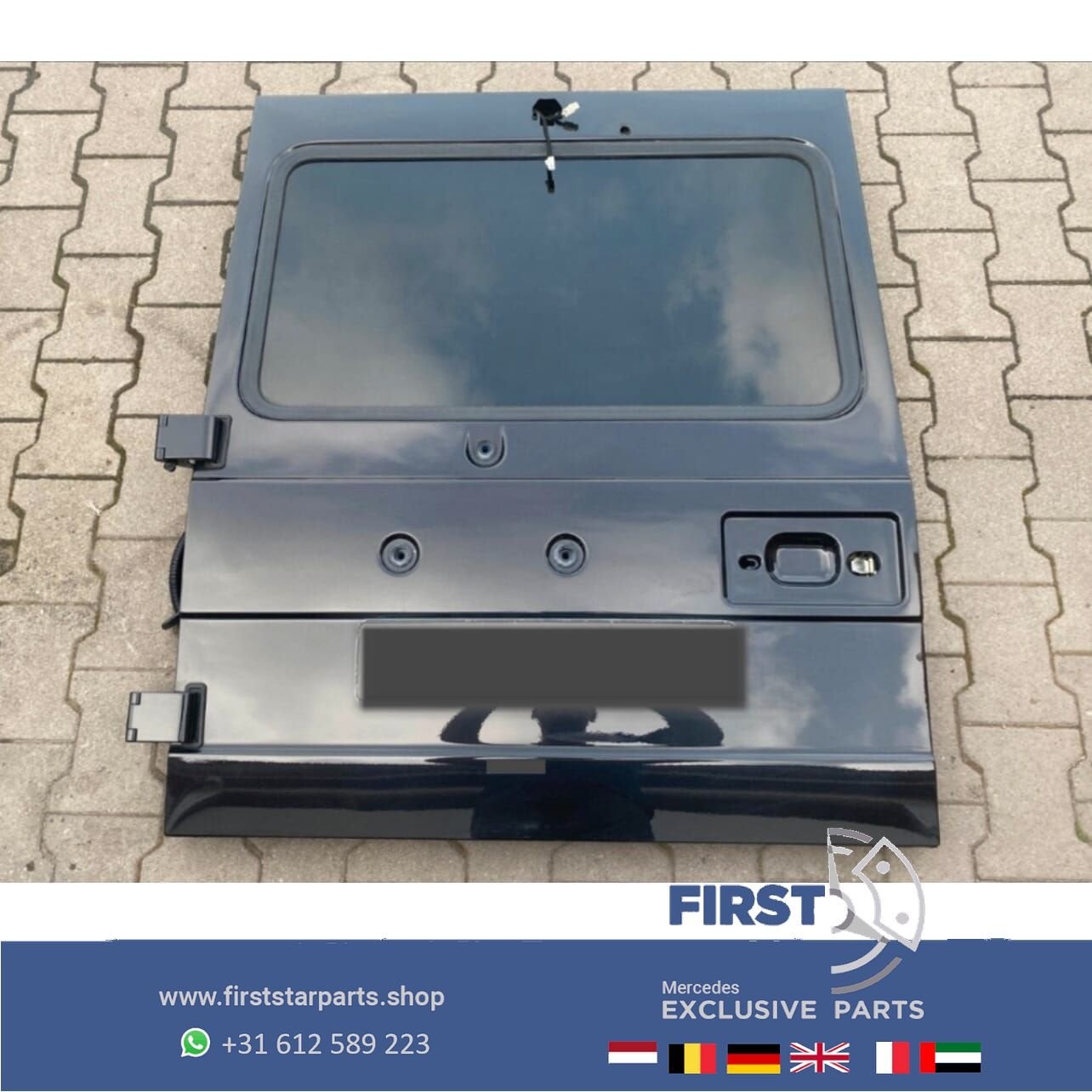 A4637406400 W463 G KLASSE KOFFERKLEP ACHTERKLEP ZWART GKLAS, Gebruikt, Ophalen of Verzenden, Achter, -