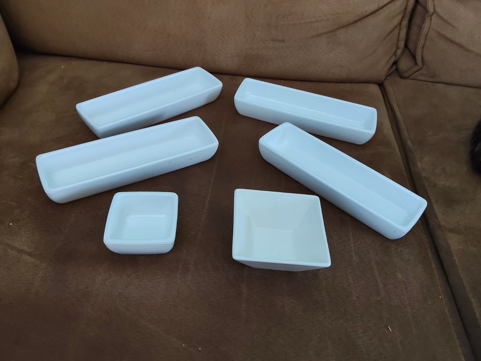 Set porseleinen schaaltjes GRATIS, Ophalen, Rvs of Chroom