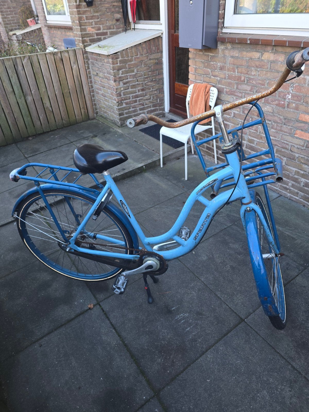 damesfiets, Fietsen en Brommers, Fietsen | Dames | Omafietsen, Ophalen, Gebruikt