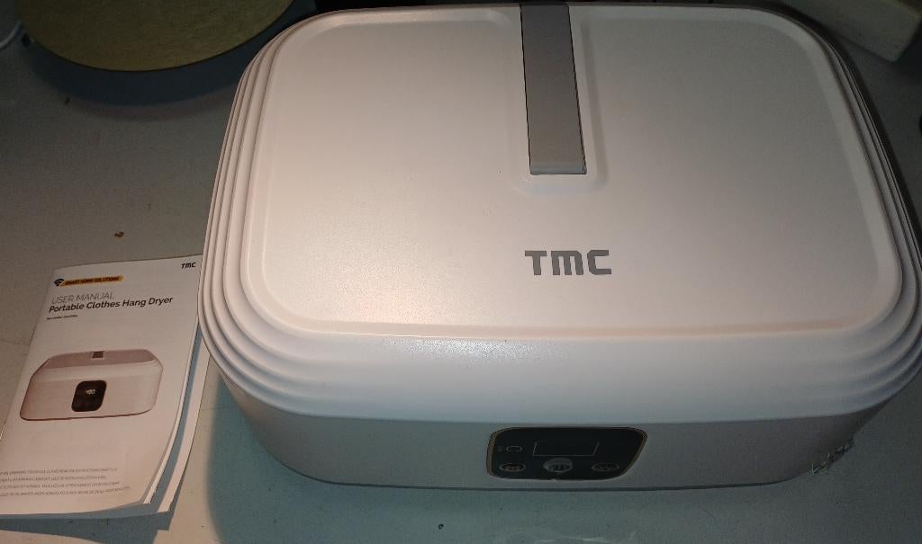 TMC Portable kledingdroger, Witgoed en Apparatuur, Ophalen, Minder dan 85 cm, Nieuw, Minder dan 4 kg