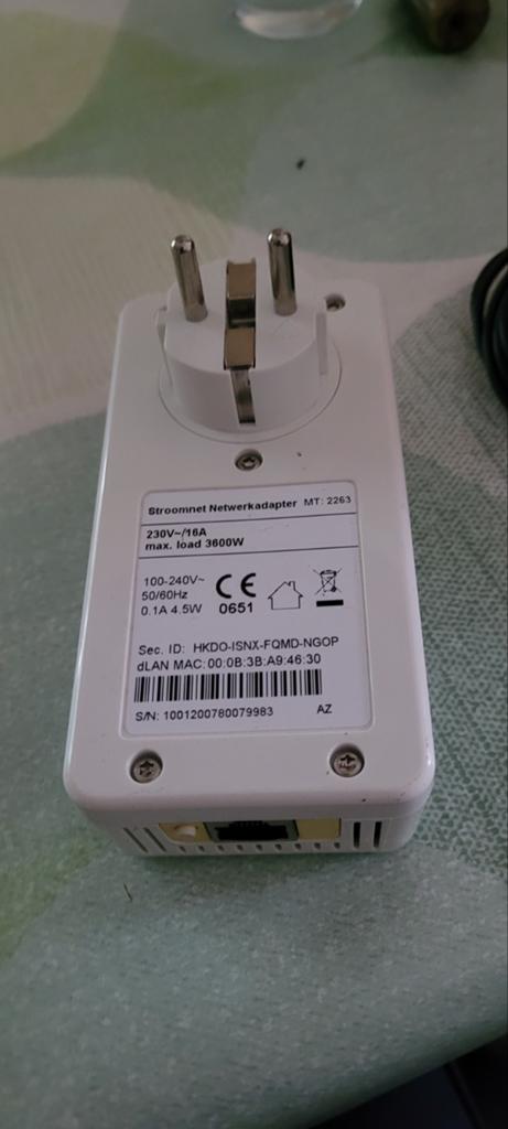 Kpn stroomnet netwerkadapter, Ophalen