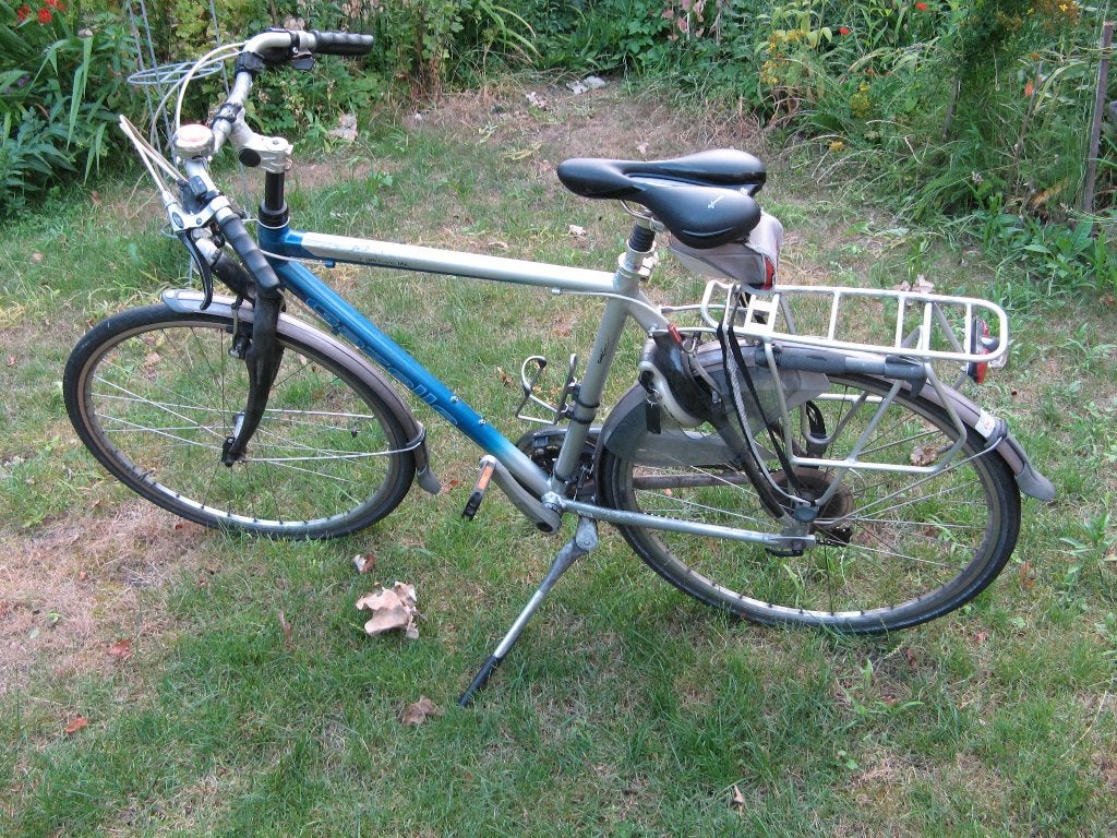 gazelle fiets  type geveve lite  3 platen voor achter 9, Ophalen, 26 inch, Zo goed als nieuw, 57 tot 61 cm