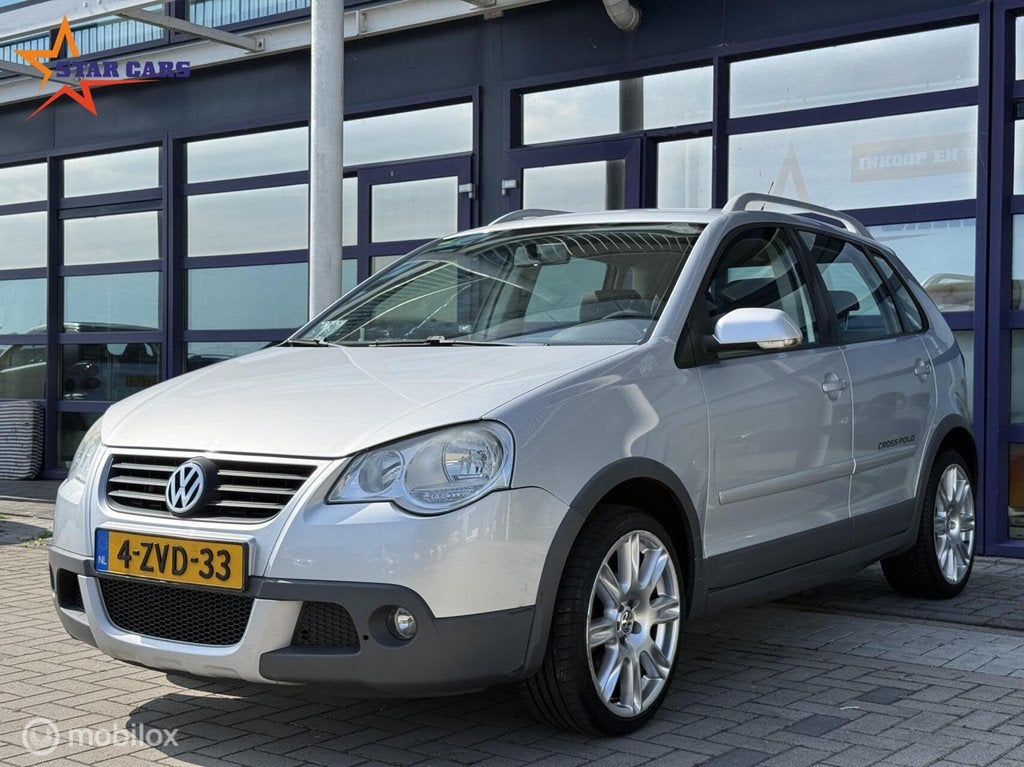 Volkswagen Polo 1.4-16V Cross| Airco| Cruise| APK| Onderhoud, Auto's, Voorwielaandrijving, 15 km/l, Bedrijf, Handgeschakeld