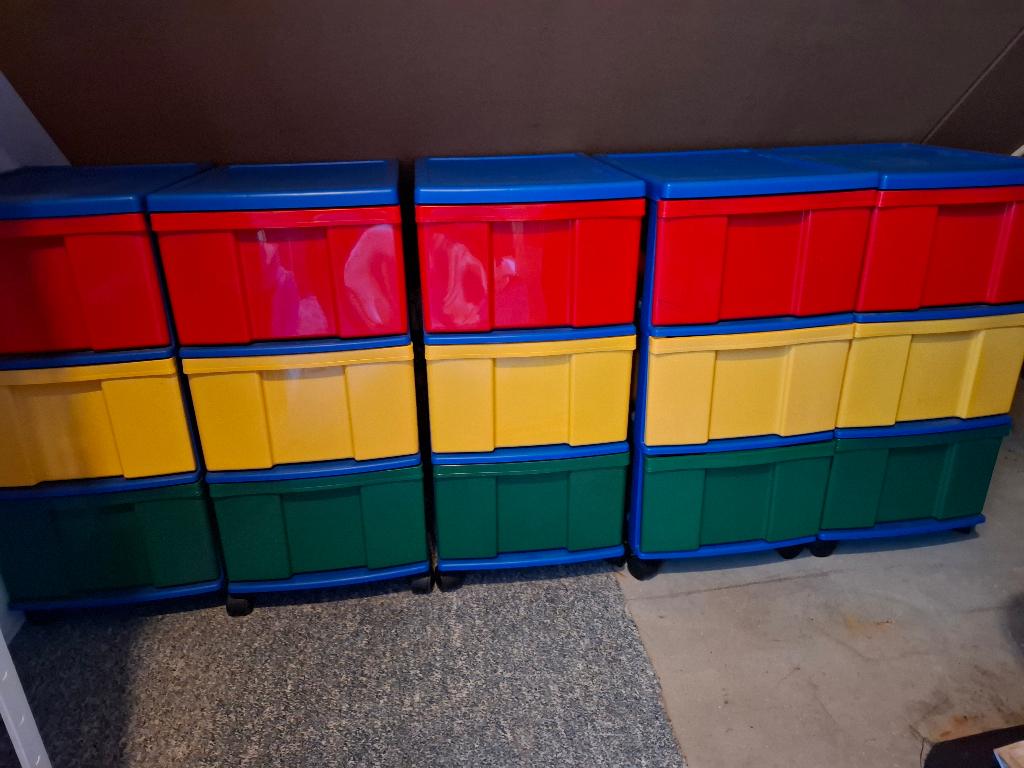 opbergtrolley/ ladenkastje v. camping, of bij schuine kant, Huis en Inrichting, Kasten | Ladekasten, Ophalen, Zo goed als nieuw
