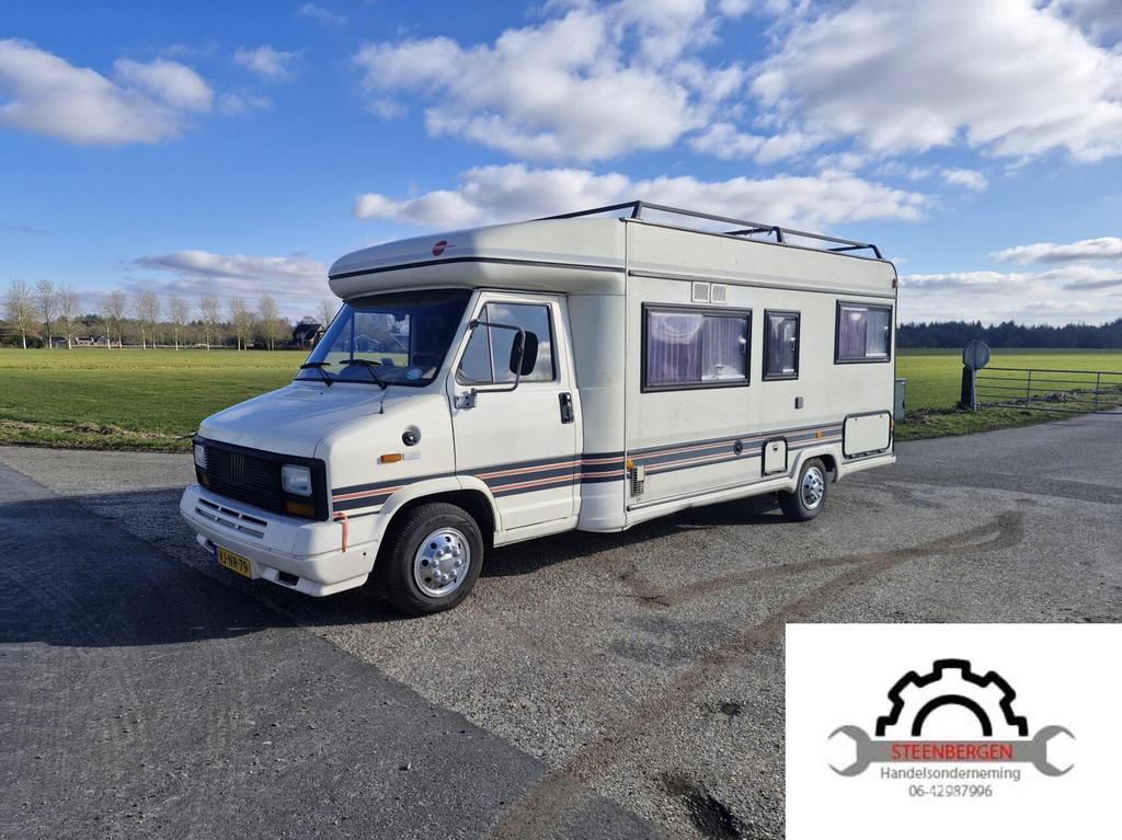 Fiat Ducato burstner Mc 31 d camper, Auto's, 4 cilinders, Dakrails, Bedrijf, Diesel