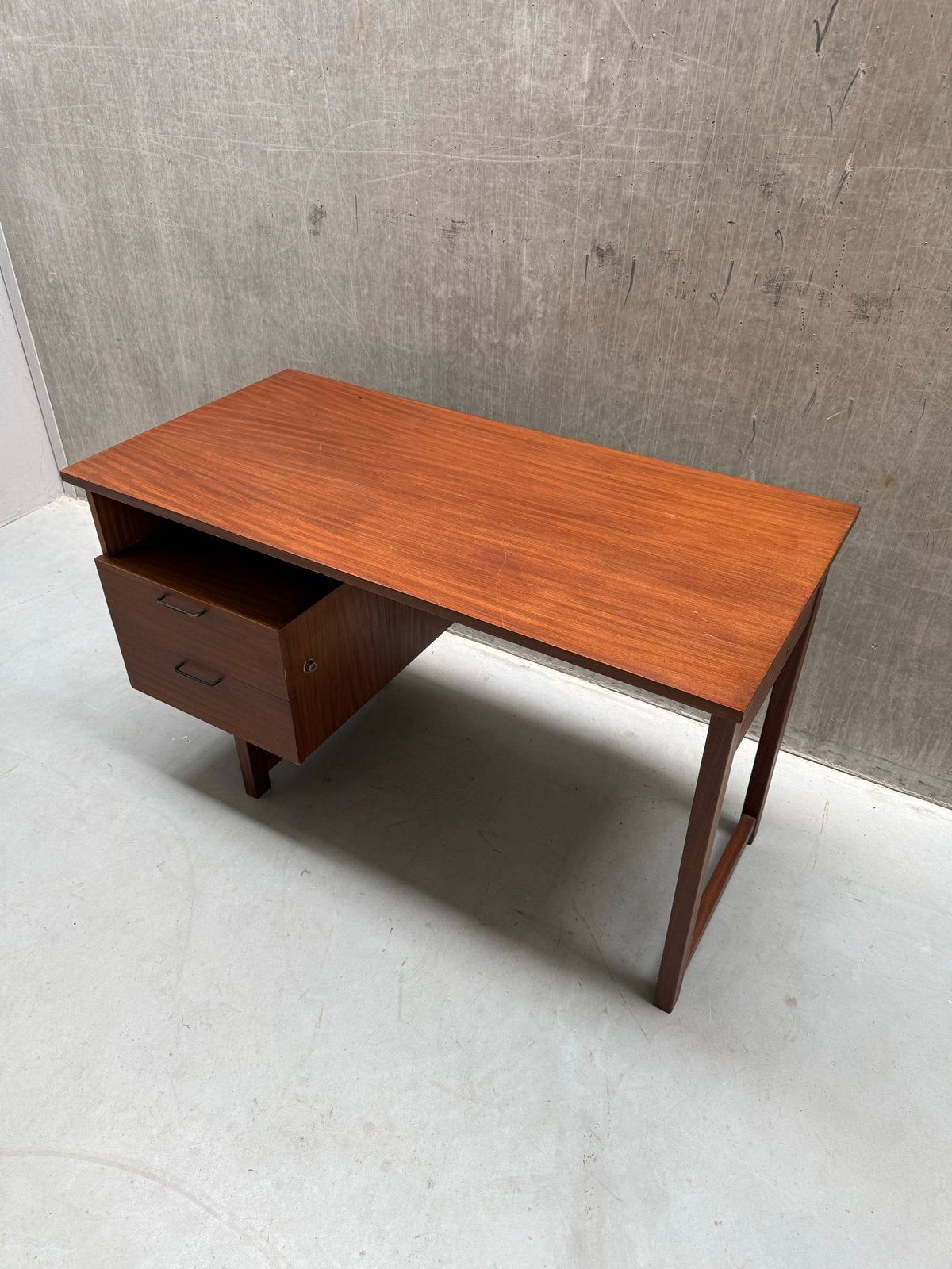 Vintage Deens Design Teak Bureau Jaren '60, Ophalen, Overige typen, Gebruikt, Hout
