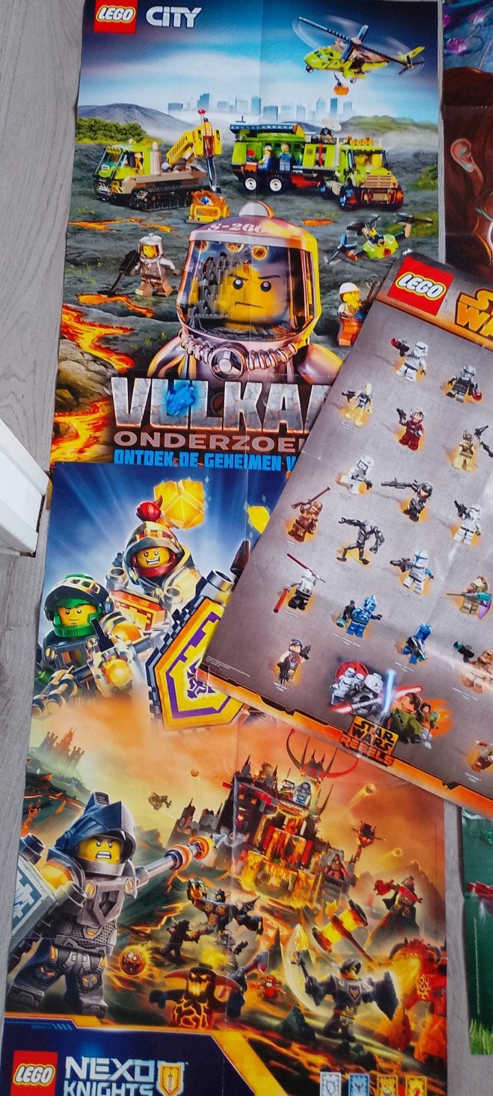 Foto 5 van Diverse LEGO Posters Star Wars, City, Friends, Nexo Knights