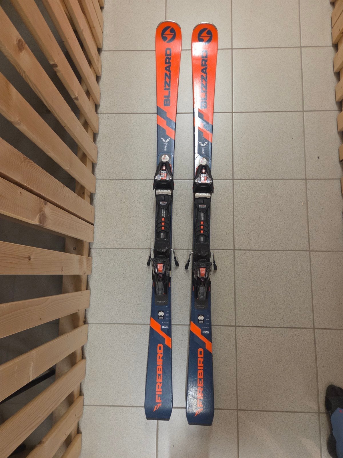 Blizzard Firebird SRC Ski's 165 cm, Ophalen, 160 tot 180 cm, Gebruikt, Carve