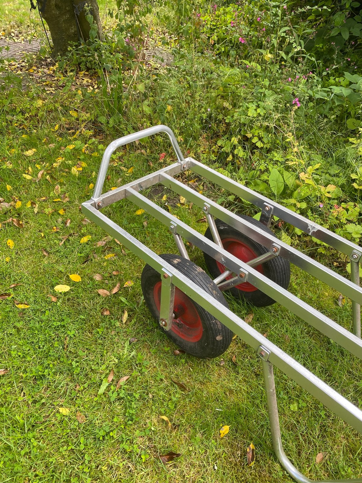 Aluminium  ligtgewicht ramenwagen, balenkar, strowagen, 100 liter of meer, Ophalen, Gebruikt, Transportkar