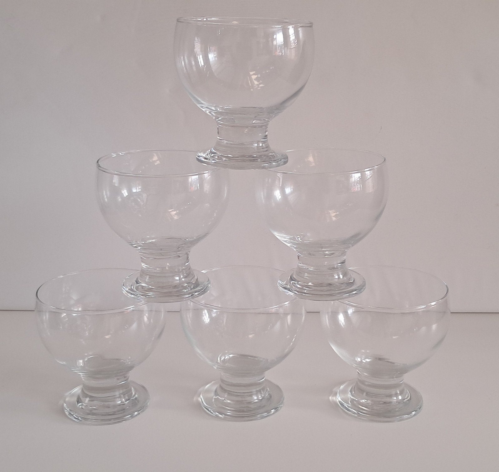 voorgerecht - dessert glazen, Ophalen, Glas, Overige stijlen, Glas of Glazen