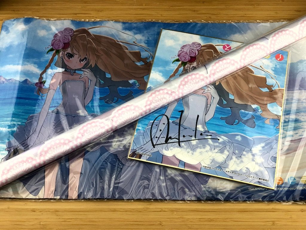 Toradora! 15th Aniversary Wedding Dress Pre-Order Anime Set, Ophalen of Verzenden, Nieuw, Tv, Poster