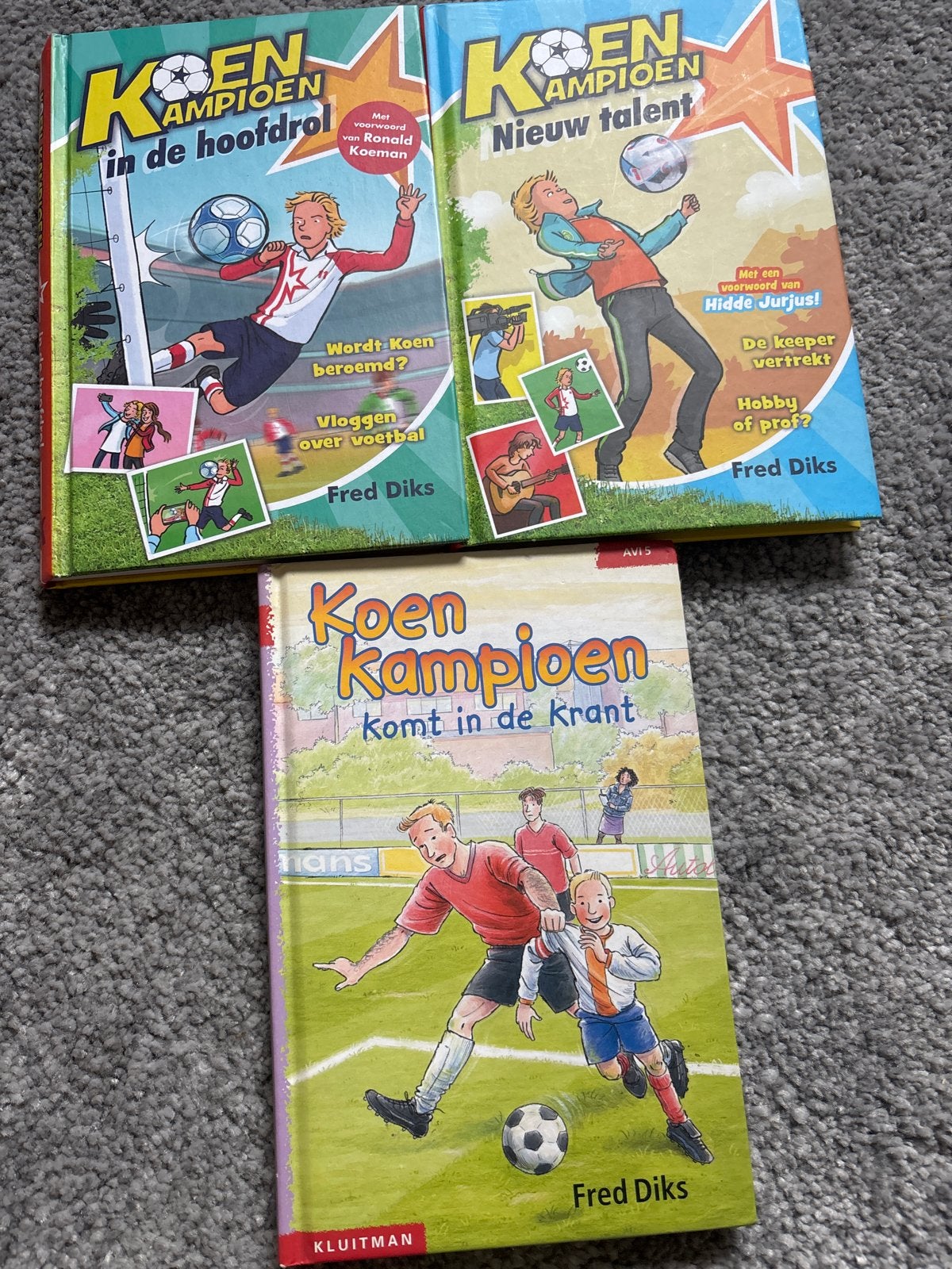 Koen Kampioen boeken set (3 stuks), Boeken, Kinderboeken | Jeugd | onder 10 jaar, Ophalen of Verzenden, Gelezen, Fictie algemeen