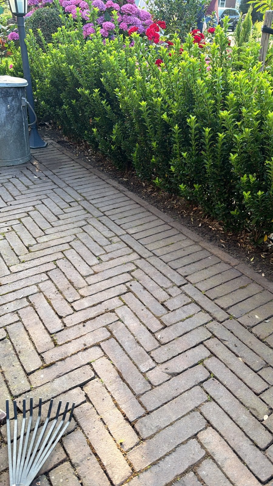 5m2 Sierbestrating Waaltjes met eventueel straatzand, Ophalen, Overige materialen, Gebruikt, Klinkers