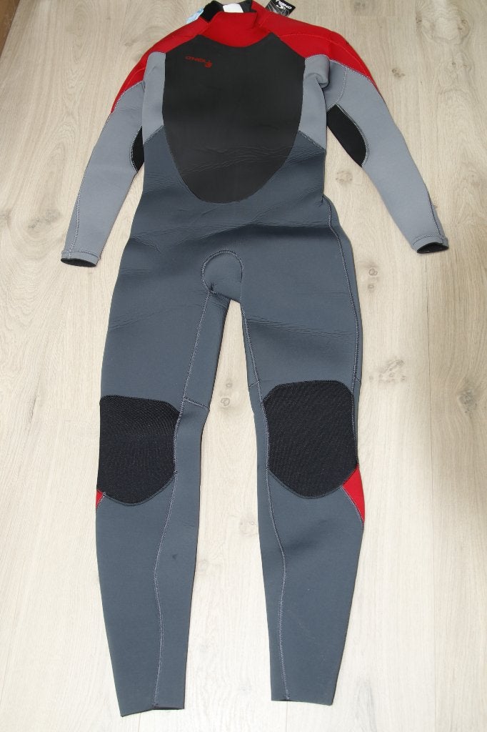Wetsuit Oneill kids maat 16 5/4 zwart grijs rood NIEUW, Watersport en Boten, Wetsuit, Kind, Nieuw, Ophalen of Verzenden