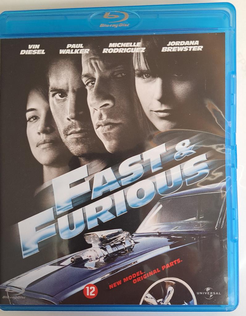 Fast & Furious. new model. Original parts 2009 Blu ray, Cd's en Dvd's, Blu-ray, Verzenden, Zo goed als nieuw, Actie
