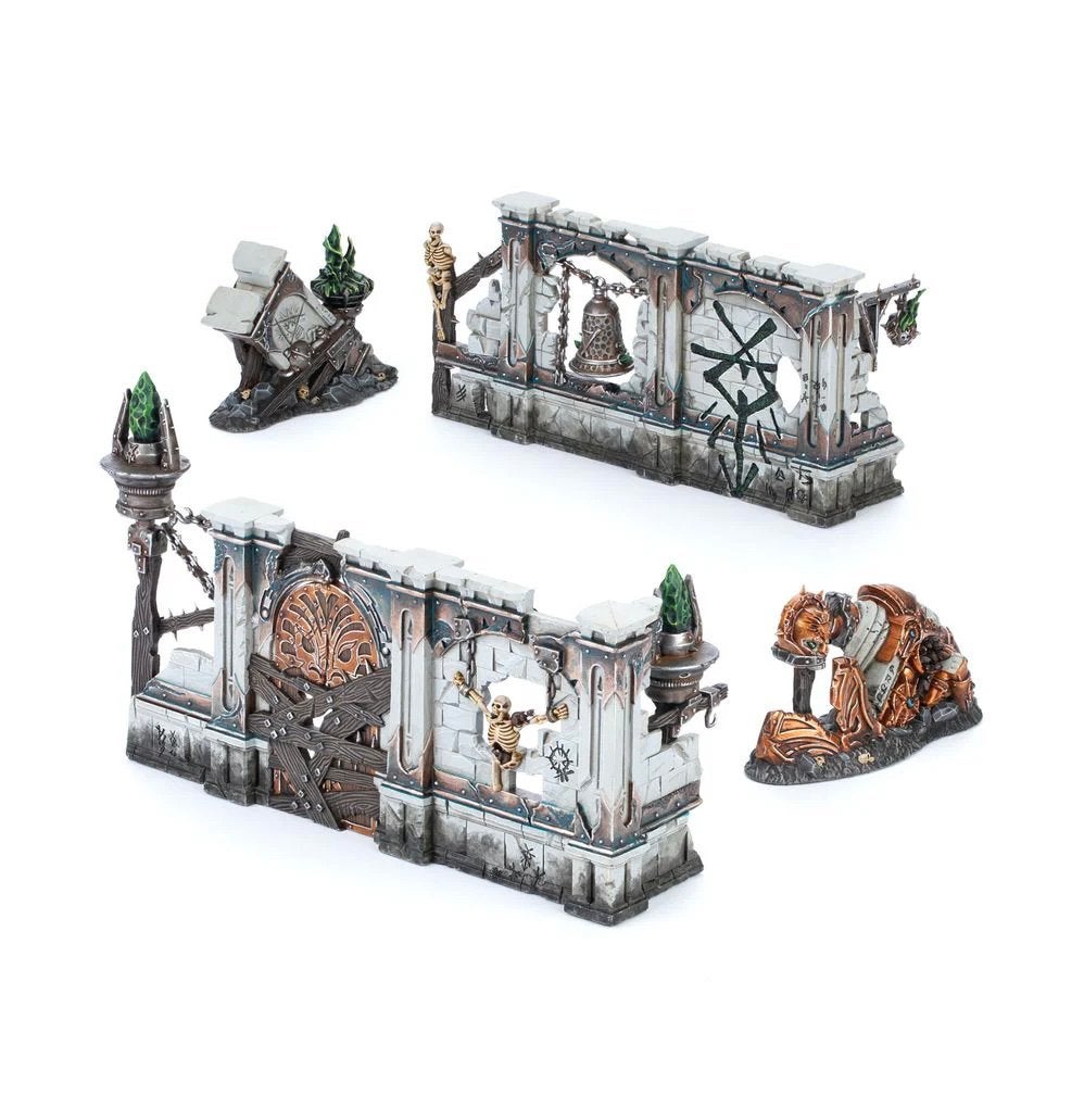Sigmarite architecture terrain on sprue, Hobby en Vrije tijd, Verzenden, Zo goed als nieuw, Warhammer, Figuurtje(s)
