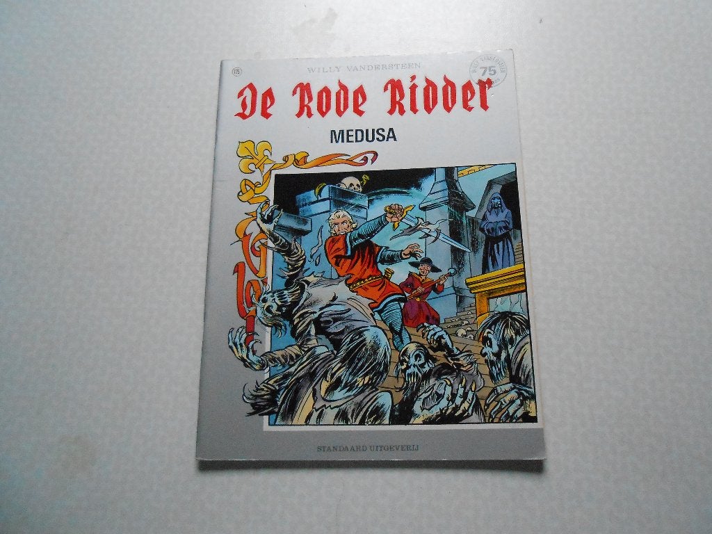 Rode ridder 125 Medusa 1988 1 ste druk., Boeken, Stripboeken, Willy Vandersteen, Eén stripboek, Ophalen of Verzenden, Zo goed als nieuw