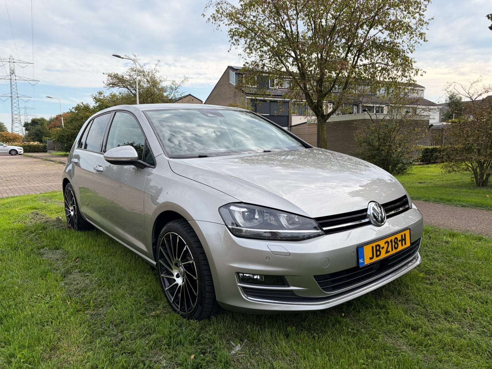 Volkswagen Golf 1.4 TSI, Highline, DSG, Xenon, 2014, Auto's, Euro 5, Zwart, 4 cilinders, Leder en Stof
