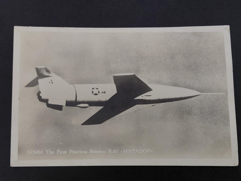 Martin B-61 Matador, onbemande bommenwerper, ongelopen,, Verzenden, Gebruikt, Kaart, Foto of Prent