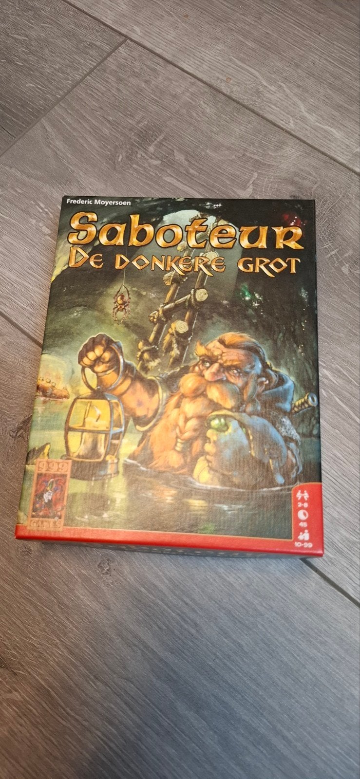 Saboteur: De Donkere Grot - Bordspel, Een of twee spelers, Ophalen of Verzenden, Zo goed als nieuw, 999 Games
