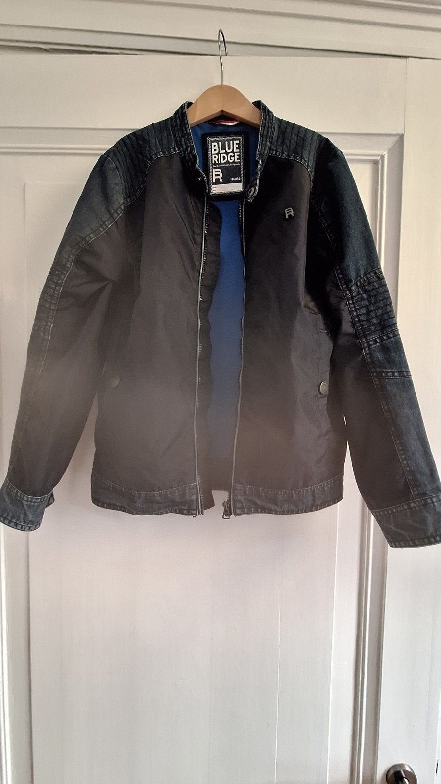 Stoere donkerblauwe Blue Ridge jas maat 146/152, Gebruikt, Ophalen of Verzenden, Blue Ridge, Jongen